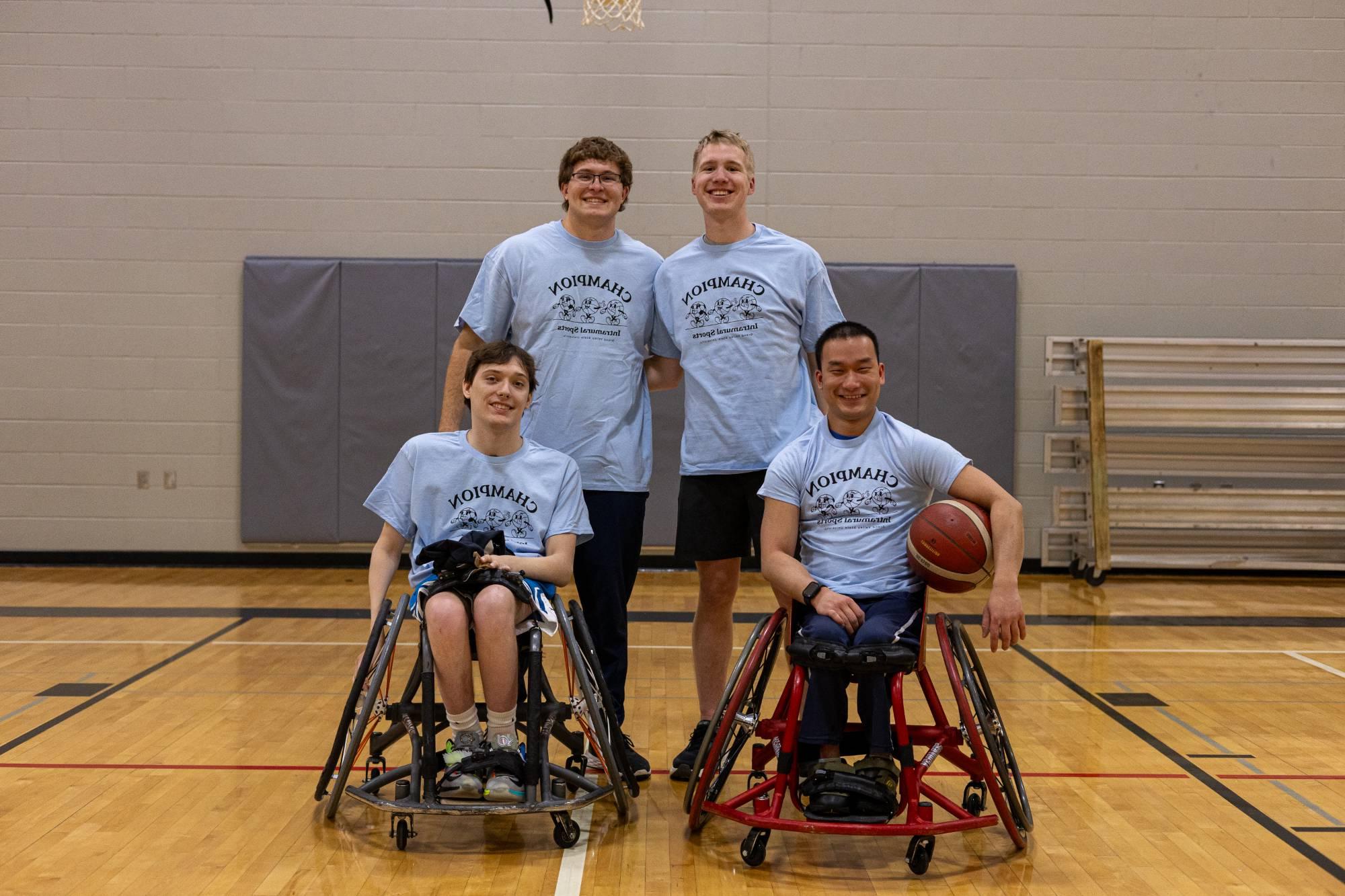 Intramural Sports 3v3 Wheelchair Basketball Champions